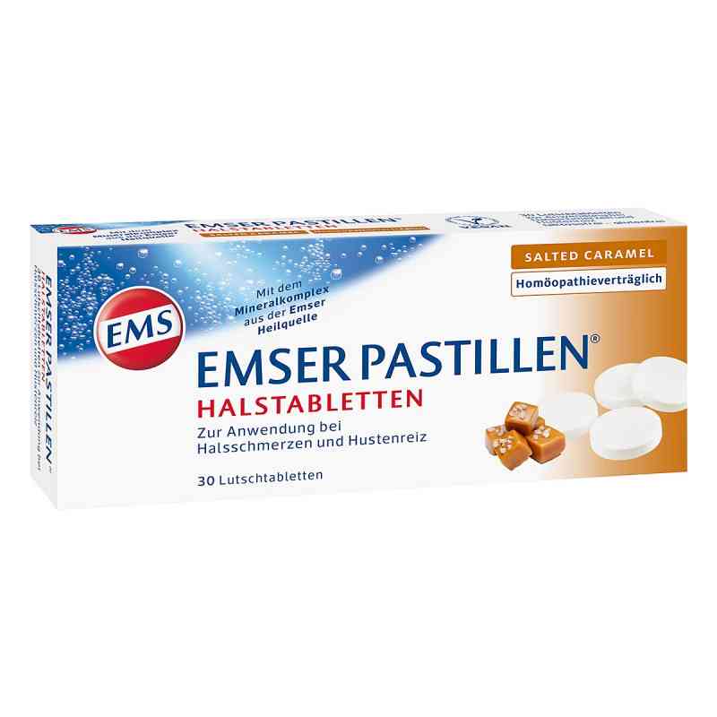 Emser Pastillen Halstabletten salted Caramel 30 stk von Sidroga Gesellschaft für Gesundh PZN 16780106