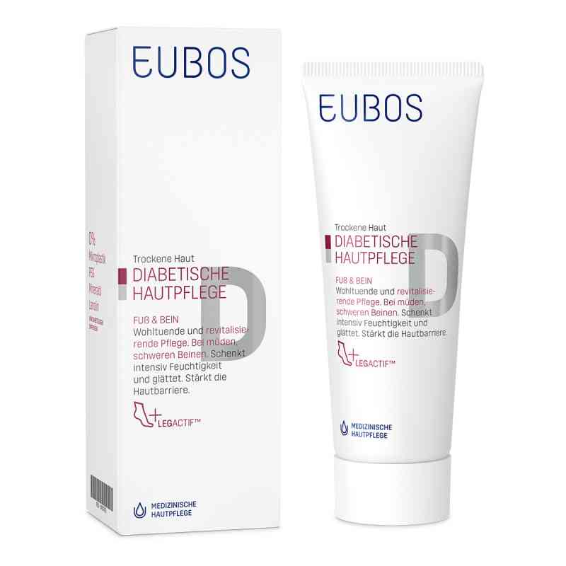 Eubos Diabetische Haut Pflege Fuß+Bein Creme 100 ml von Dr. Hobein (Nachf.) GmbH PZN 01617412