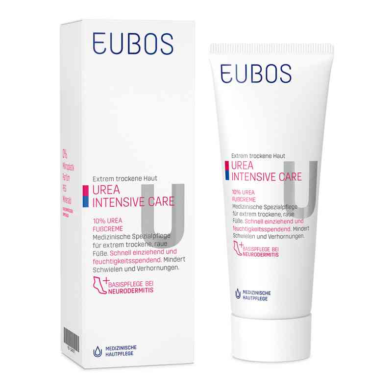Eubos Trockene Haut Urea 10% Fusscreme 100 ml von Dr. Hobein (Nachf.) GmbH PZN 03447871