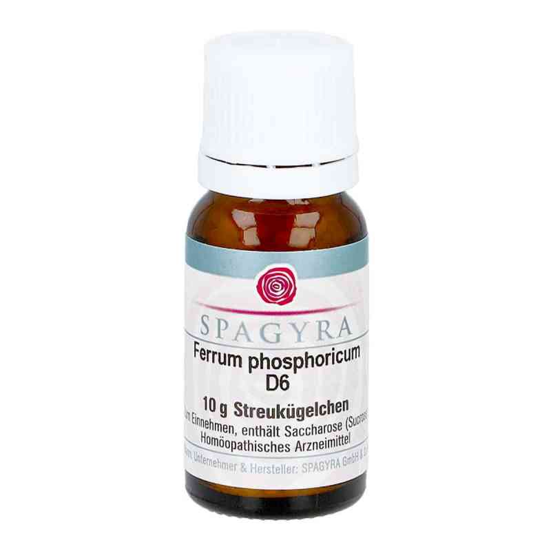 Ferrum Phosphoricum D6 Globuli 10 g von Spagyra GmbH & Co KG PZN 17505827
