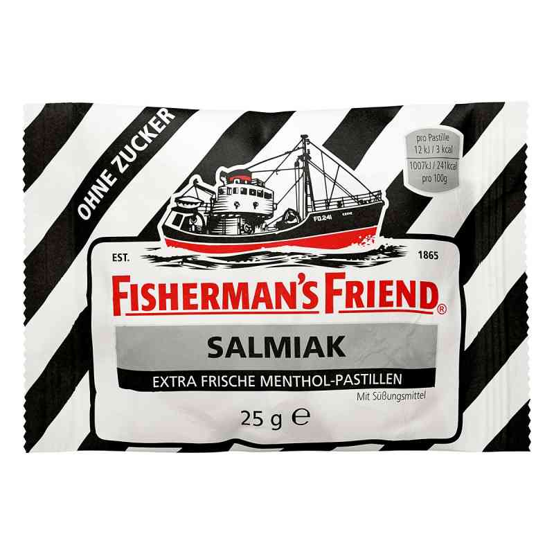 Fishermans Friend Salmiak ohne Zucker Pastillen 25 g von MARVECS GmbH PZN 02433855