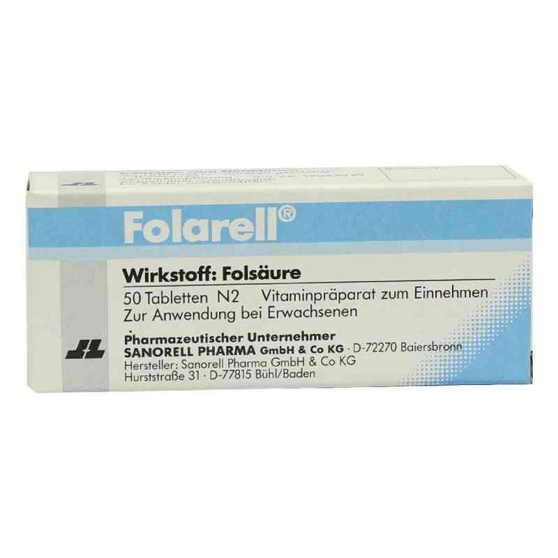 Folarell Tabletten 50 stk von Sanorell Pharma GmbH PZN 04456091