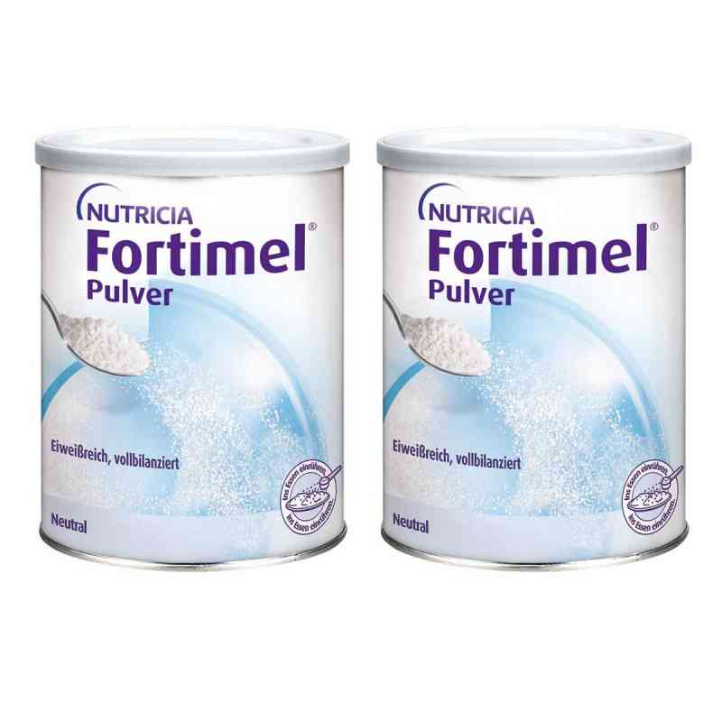 Fortimel Pulver Neutral 2x670 g von Danone Deutschland GmbH PZN 08102820