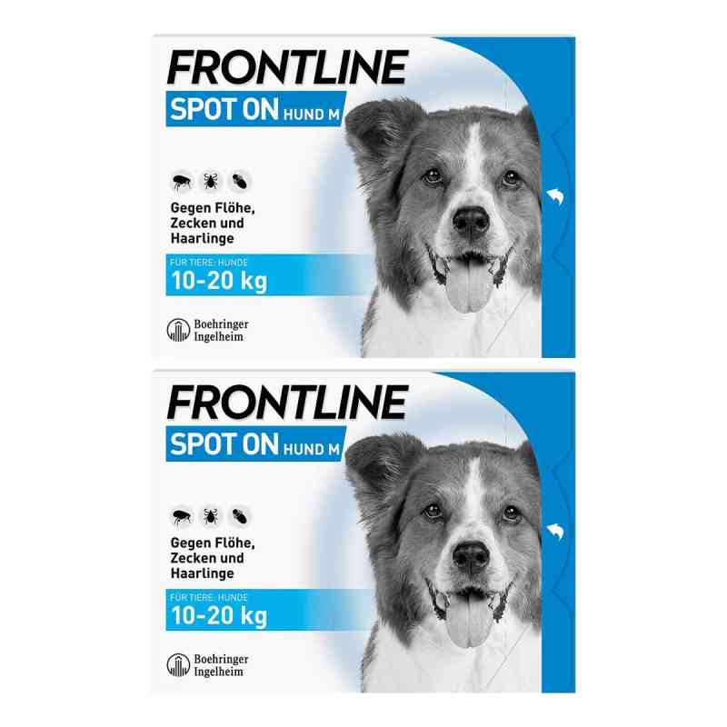 FRONTLINE® SPOT ON Hund M 2x6 stk von Boehringer Ingelheim VETMEDICA GmbH PZN 08102571