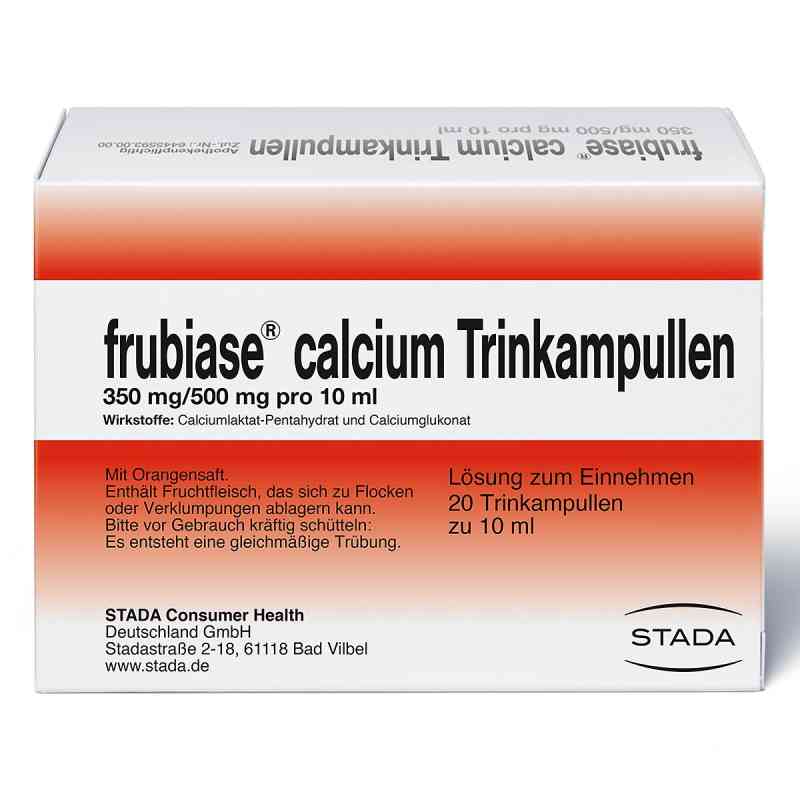 Frubiase Calcium T Trinkampullen 20 stk von STADA Consumer Health Deutschland GmbH PZN 03126813