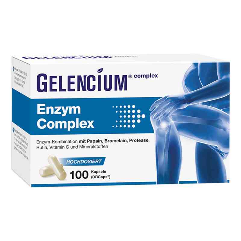  GELENCIUM® Enzym Complex hochdosiert mit Bromelain 100 stk von Heilpflanzenwohl GmbH PZN 18438501