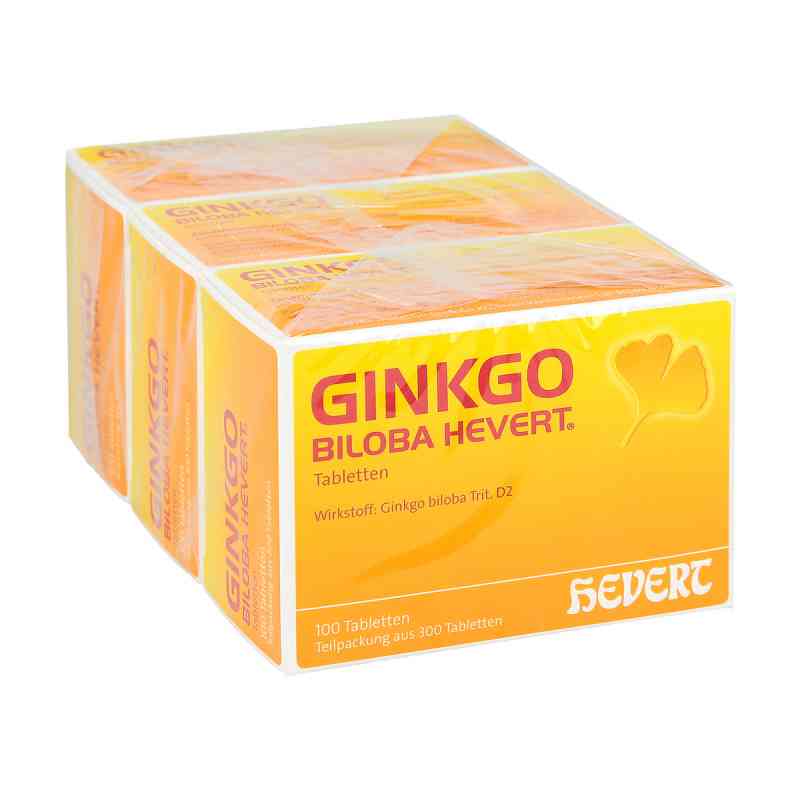 Ginkgo Biloba Hevert Tabletten 300 stk von Hevert-Arzneimittel GmbH & Co. K PZN 03816179