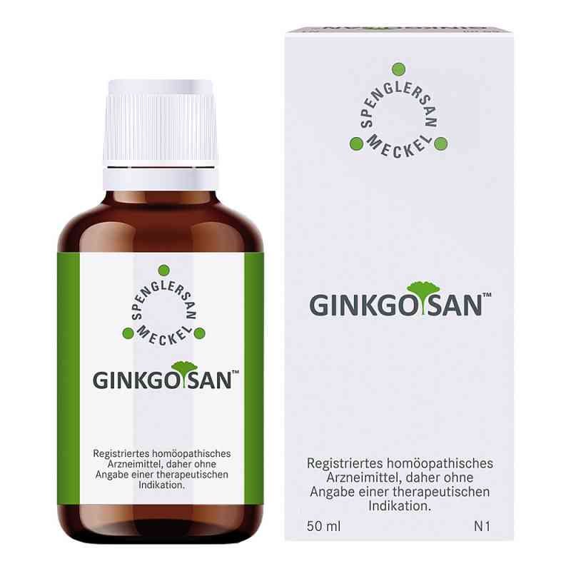 Ginkgosan Tropfen 50 ml von Spenglersan GmbH PZN 12536036