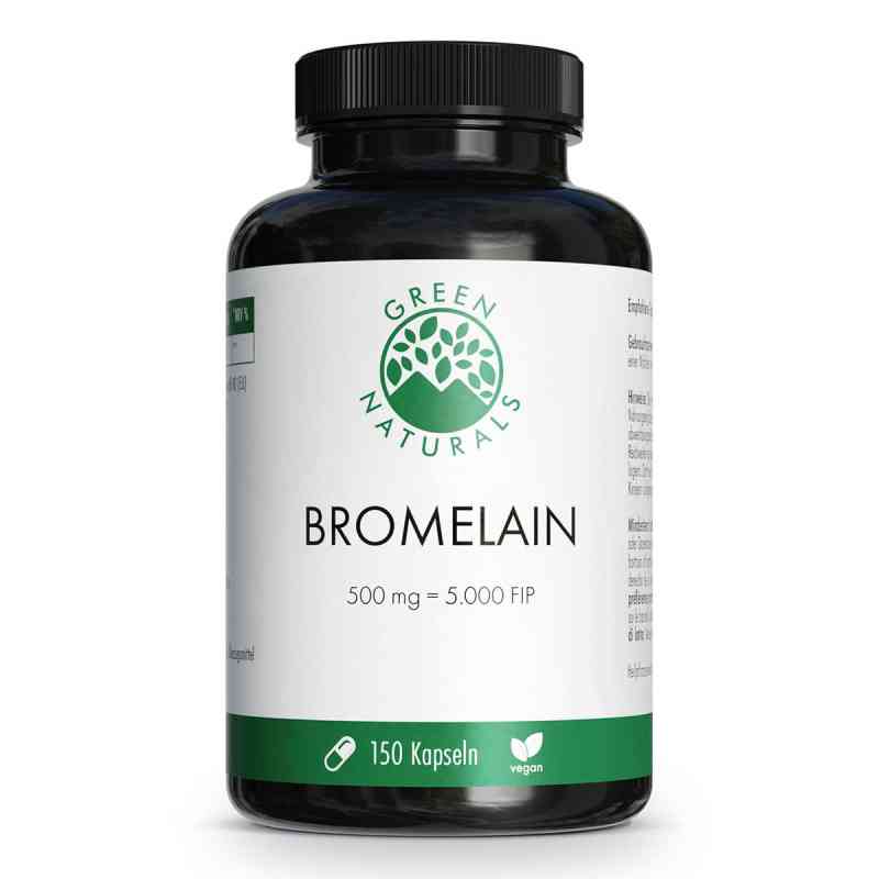 GREEN NATURALS Bromelain 500 mg vegan 150 stk von Heilpflanzenwohl GmbH PZN 18497627