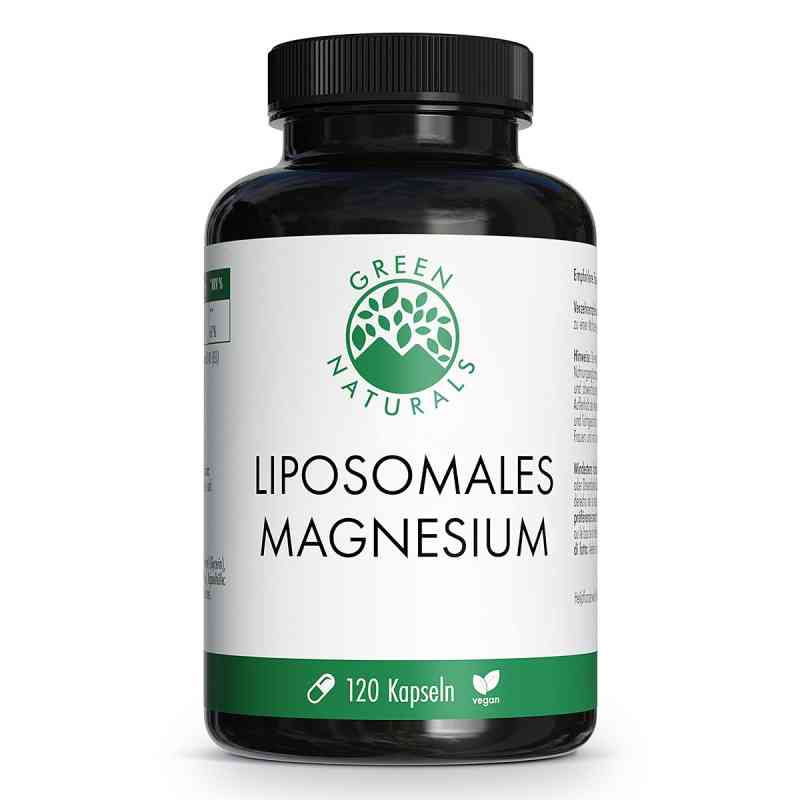 Green Naturals Magnesiumcitrat liposomal vegan Kapseln 120 stk von Heilpflanzenwohl GmbH PZN 18272265