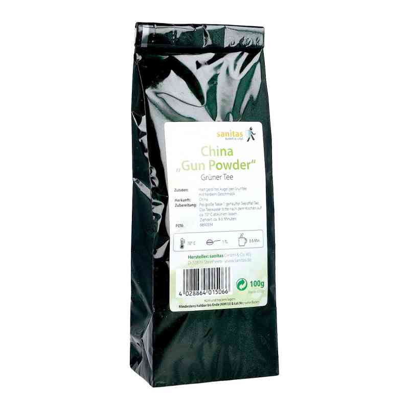 Grüner Tee Gunpowder 100 g von SANITAS GmbH & Co. KG PZN 08890594