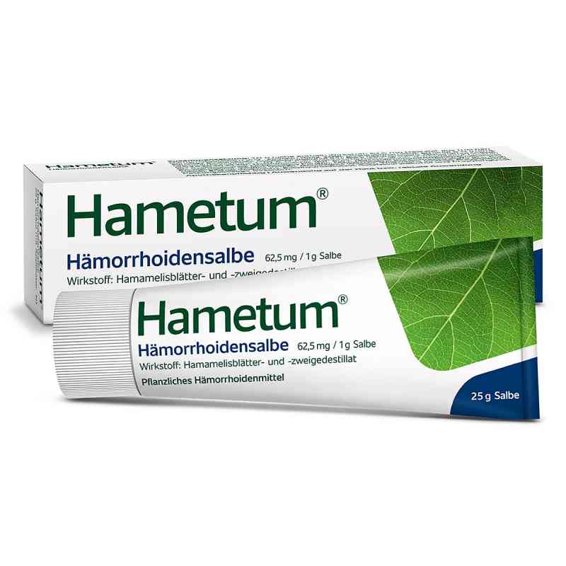 Hametum Hämorrhoidensalbe 25 g von Dr.Willmar Schwabe GmbH & Co.KG PZN 07579842
