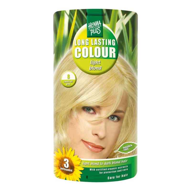 Hennaplus Long Lasting Light Blond 8 100 ml von Frenchtop Natural Care Products B.V PZN 00099702