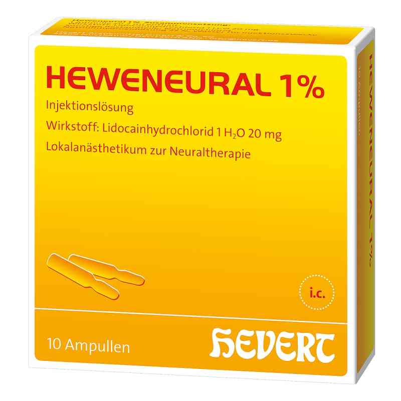 Heweneural 1% Ampullen 10X2 ml von Hevert-Arzneimittel GmbH & Co. KG PZN 03173043