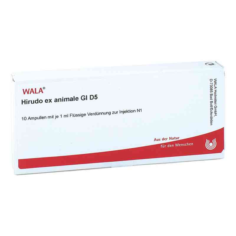 Hirudo Ex Animale Gl D5 Ampullen 10X1 ml von WALA Heilmittel GmbH PZN 04618955