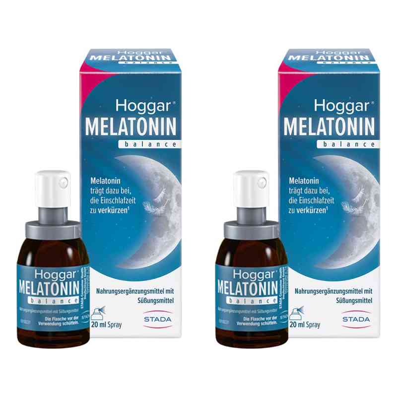 Hoggar Melatonin Balance Einschlafspray 2x20 ml von STADA Consumer Health Deutschland GmbH PZN 08102777