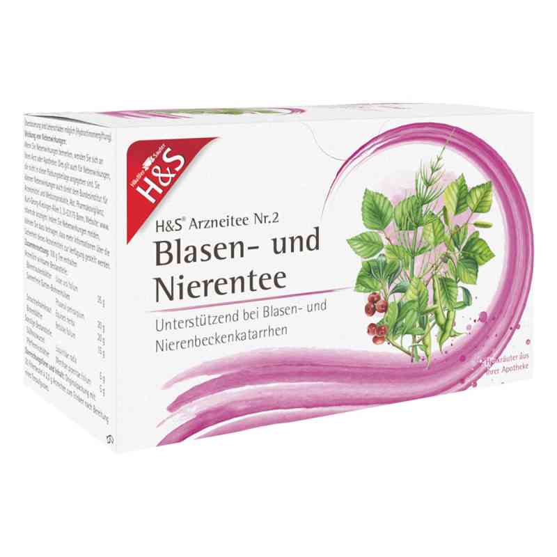 H&S Blasen-und Nierentee 20X2.0 g von H&S Tee - Gesellschaft mbH & Co. PZN 00192761