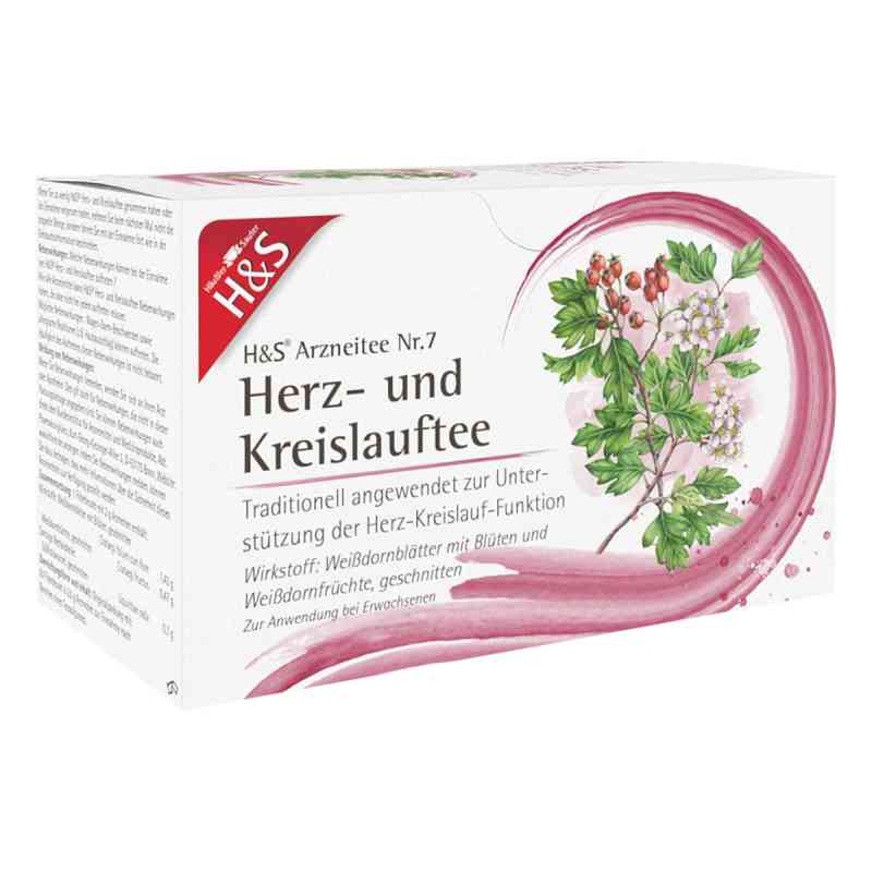 H&S Herz-und Kreislauftee 20X2.0 g von H&S Tee - Gesellschaft mbH & Co. PZN 02070559