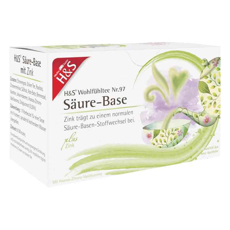 H&s Säure-base M.zink Filterbeutel 20X2.0 g von H&S Tee - Gesellschaft mbH & Co. PZN 17529934