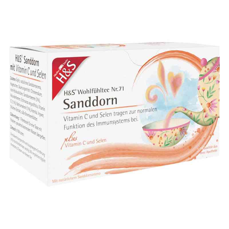 H&S Sanddorn mit Vitaminen C und Selen Filterbeutel 20X2.5 g von H&S Tee - Gesellschaft mbH & Co. PZN 17454314
