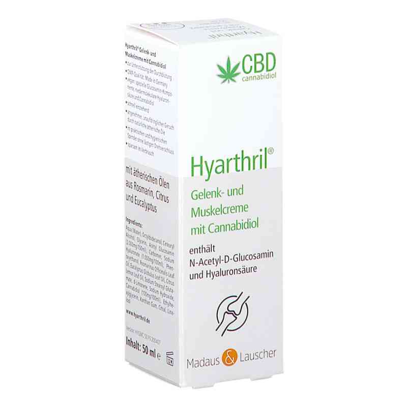 Hyarthril Gelenk- und Muskelcreme mit Cannabidiol 50 ml von Madaus & Lauscher GmbH PZN 16574803
