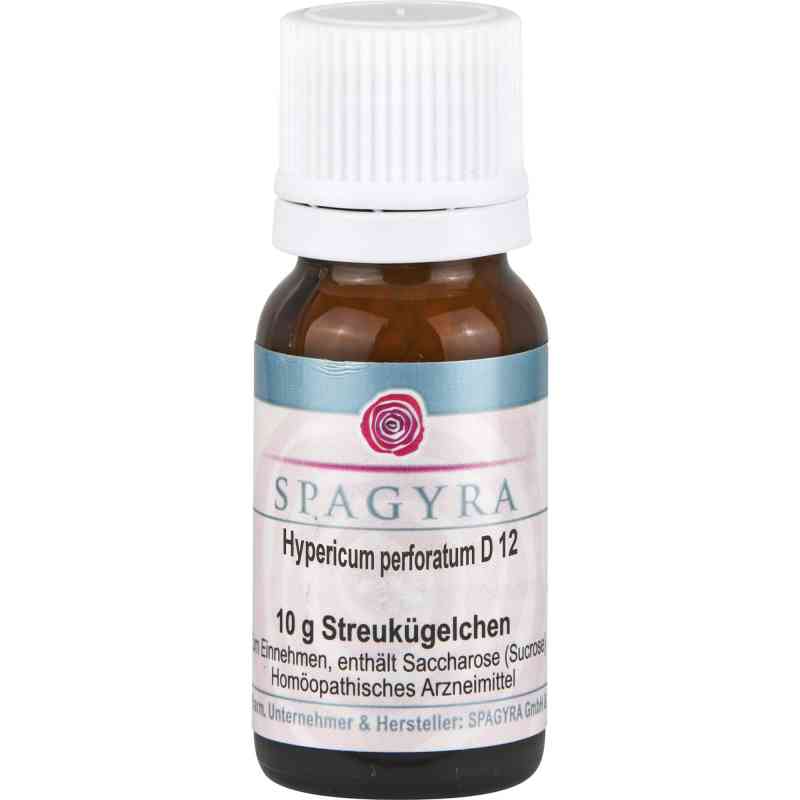 Hypericum Perforatum D12 Globuli 10 g von Spagyra GmbH & Co KG PZN 11187361