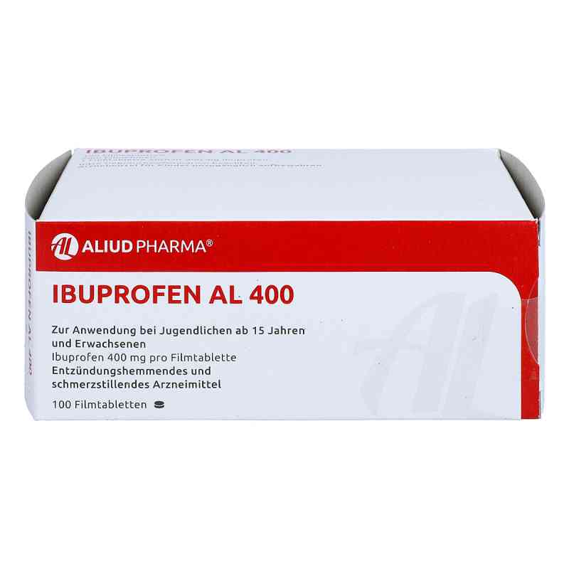 Ibuprofen AL 400 100 stk von ALIUD Pharma GmbH PZN 03530968