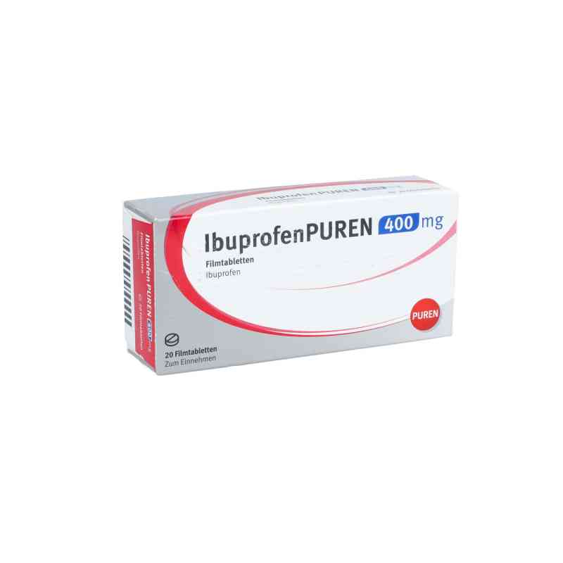 Ibuprofen Puren 400 mg Filmtabletten 20 stk von PUREN Pharma GmbH & Co. KG PZN 13816654