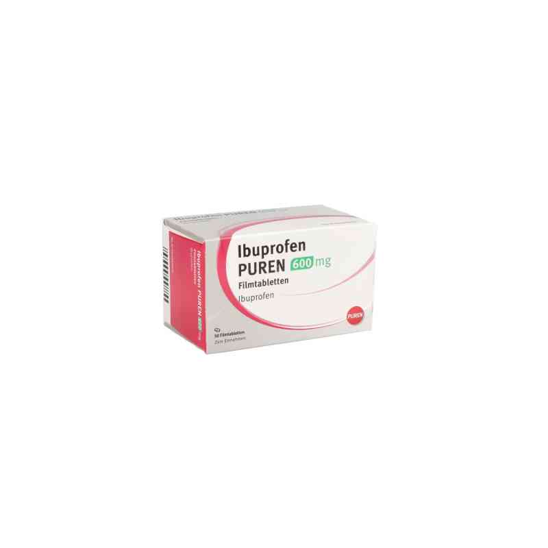 Ibuprofen Puren 600 mg Filmtabletten 50 stk von PUREN Pharma GmbH & Co. KG PZN 13816714