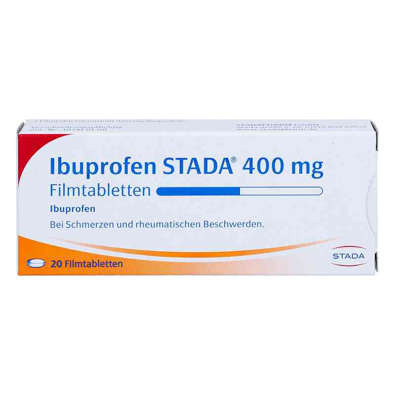 Ibuprofen STADA 400mg 20 stk von STADAPHARM GmbH PZN 03470835