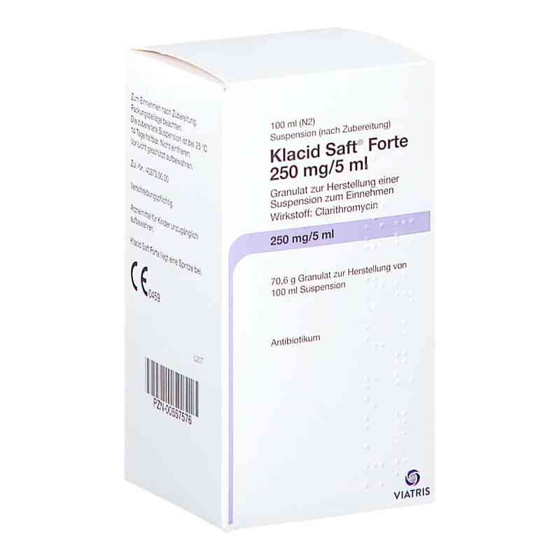 Klacid Saft Forte 250mg/5ml 100 ml von Viatris Healthcare GmbH PZN 00557576