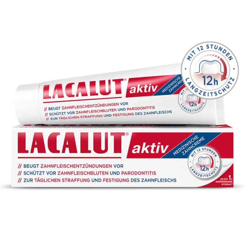 Lacalut aktiv Zahncreme 100 ml von Dr. Theiss Naturwaren GmbH PZN 05484132