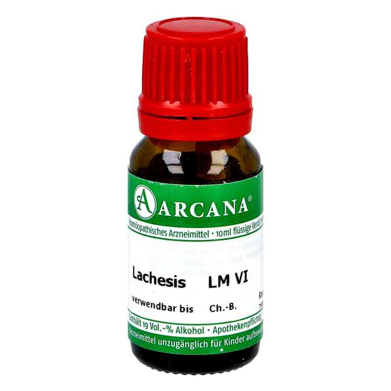 Lachesis Arcana Lm 6 Dilution 10 ml von ARCANA Dr. Sewerin GmbH & Co.KG PZN 02602588