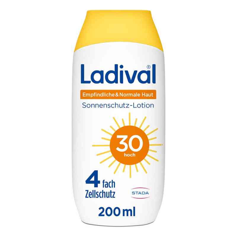 Ladival Empfindliche & Normale Haut Sonnenschutz-Lotion LSF 30 200 ml von STADA Consumer Health Deutschland GmbH PZN 19362651