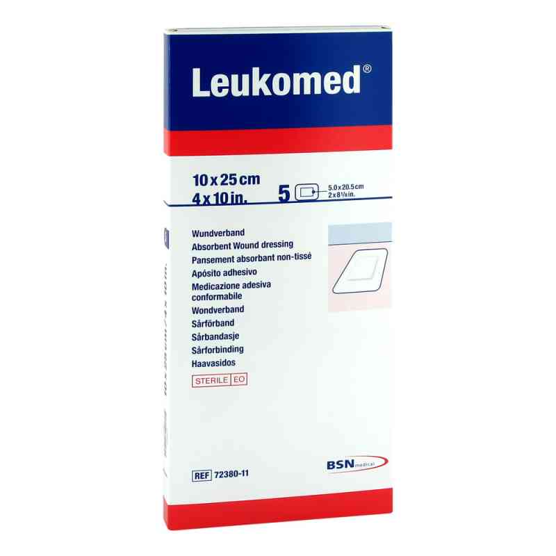 Leukomed sterile Pflaster 10x25 cm 5 stk von BSN medical GmbH PZN 01050721