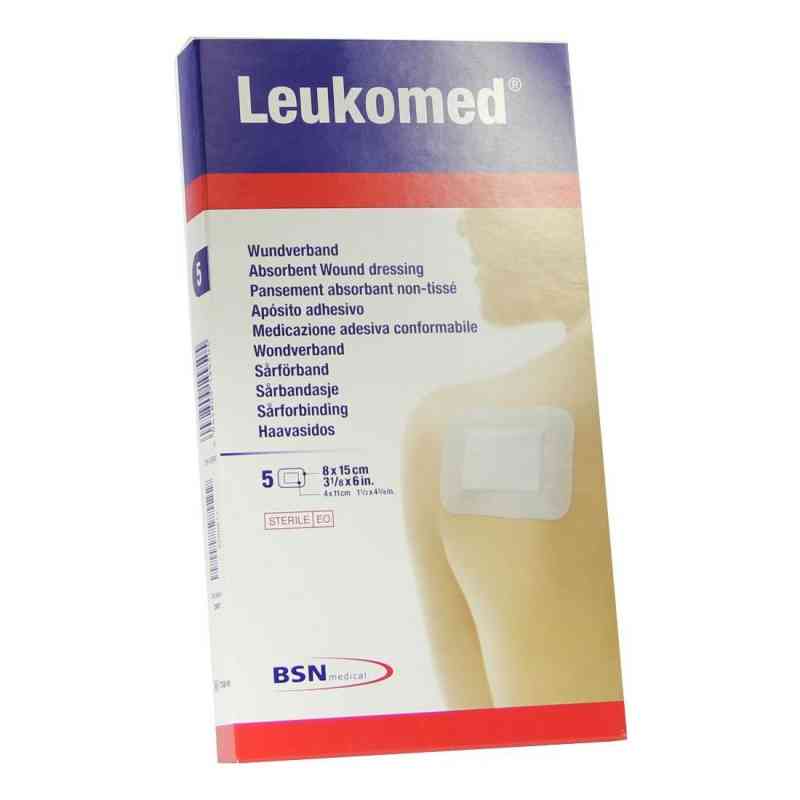Leukomed sterile Pflaster 8x15 cm 5  von BSN medical GmbH PZN 01050945