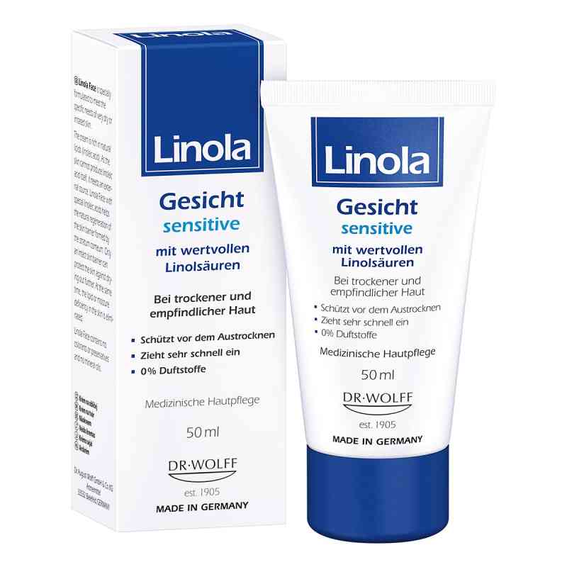 Linola Gesicht Sensitive Creme 50 ml von Dr. August Wolff GmbH & Co. KG Arzneimittel PZN 18294982