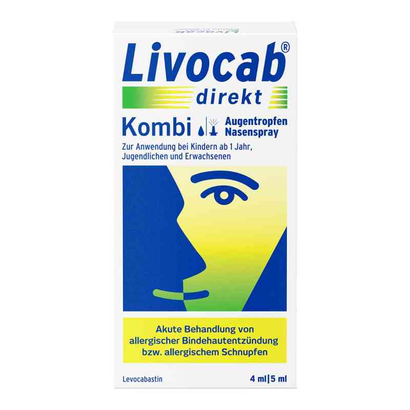 Livocab direkt Kombi bei Allergie - Augentropfen & Nasenspray, 4 1 Pck von Johnson & Johnson GmbH (OTC) PZN 00676789