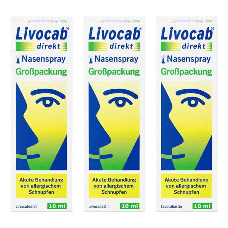 Livocab direkt Nasenspray bei Allergie 3x10 ml von Kenvue Germany GmbH (OTC) PZN 08104684
