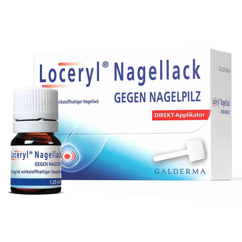 Loceryl Nagellack gegen Nagelpilz Direkt-Applikator 1.25 ml von Galderma Laboratorium GmbH PZN 18223812