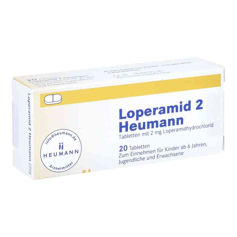 Loperamid 2 Heumann 20 stk von HEUMANN PHARMA GmbH & Co. Generi PZN 04472983