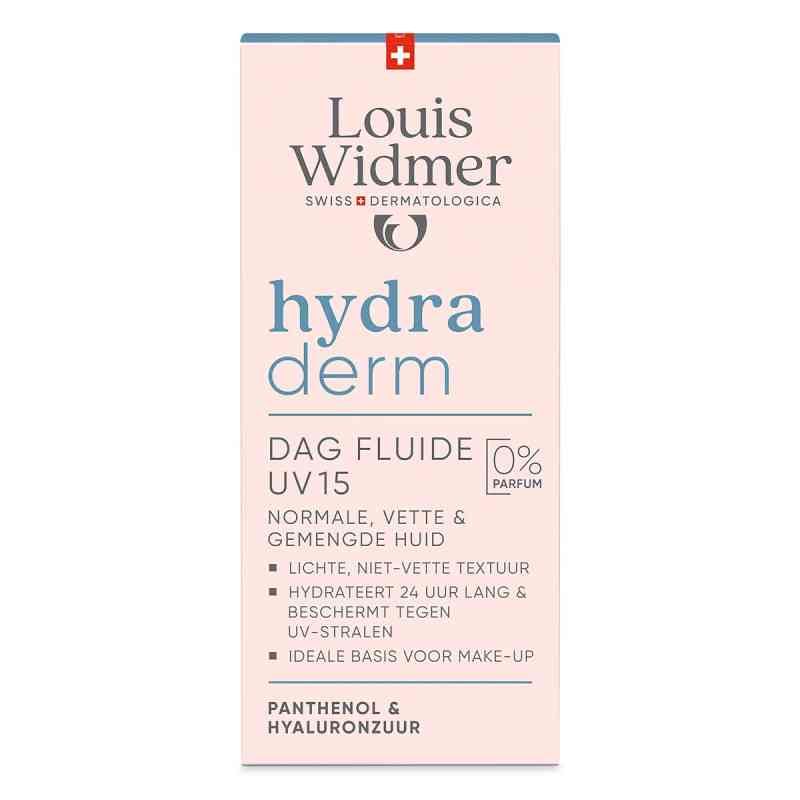 Louis Widmer hydraderm Tagesfluid UV 15 unparfümiert 50 ml von LOUIS WIDMER GmbH PZN 19345078
