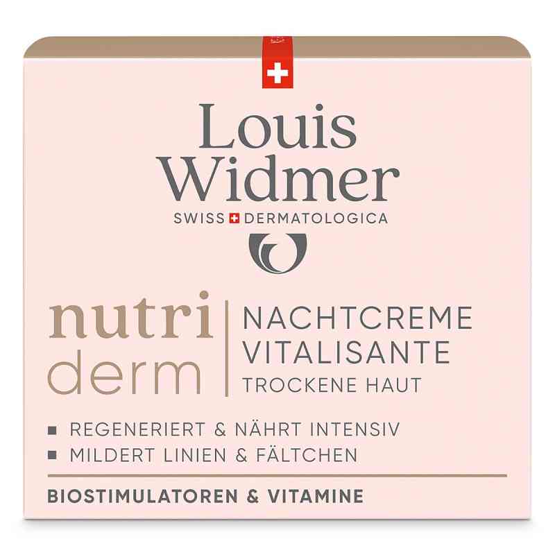 Louis Widmer nutriderm Nachtcreme Vitalisante  50 ml von LOUIS WIDMER GmbH PZN 18442520
