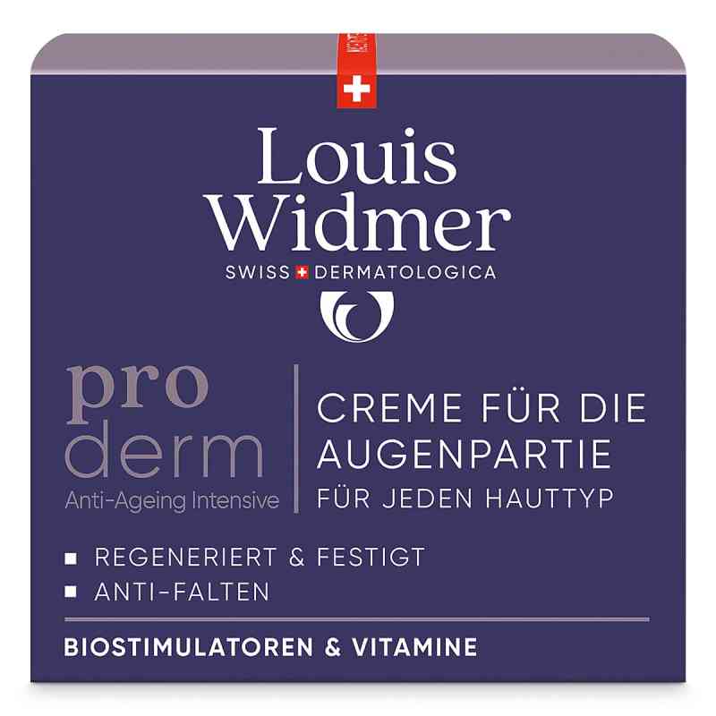 Louis Widmer proderm Creme für die Augenpartie  30 ml von LOUIS WIDMER GmbH PZN 19337802