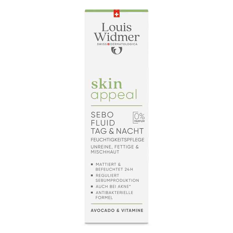 Louis Widmer skinappeal Sebo Fluid Tag & Nacht unparfümiert 30 ml von LOUIS WIDMER GmbH PZN 18442678