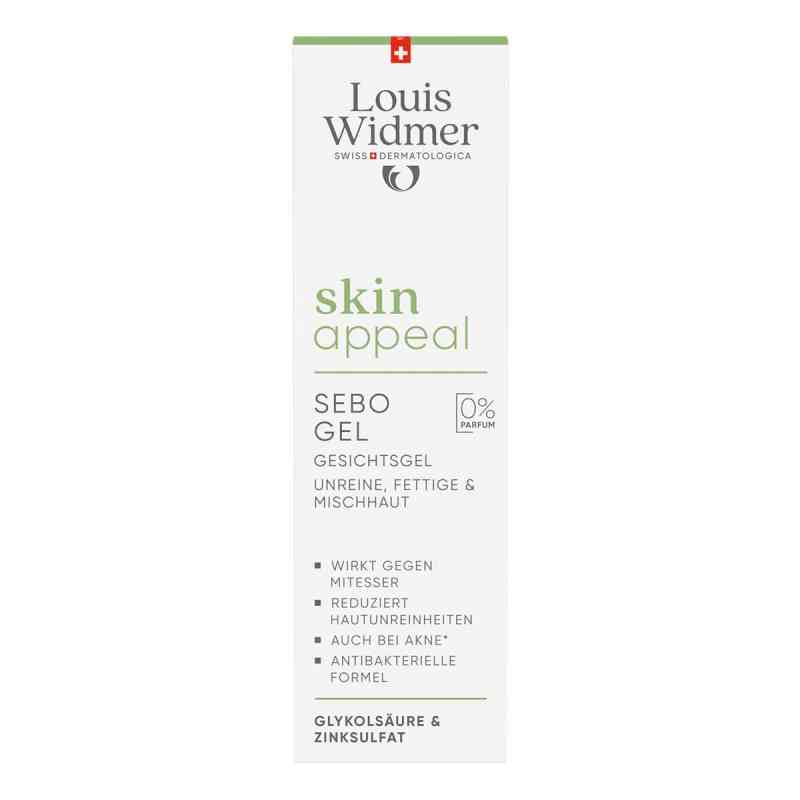 Louis Widmer skinappeal Sebo Gel unparfümiert 30 ml von LOUIS WIDMER GmbH PZN 18442661