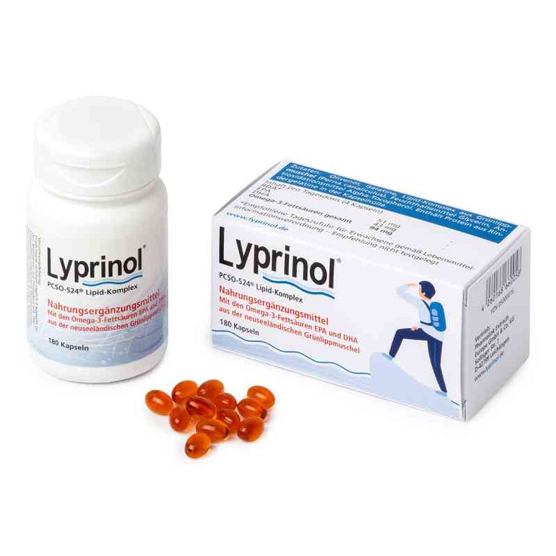 Lyprinol Kapseln 180 stk von Pharmalink Extracts Europe GmbH & Co. KG PZN 05000016
