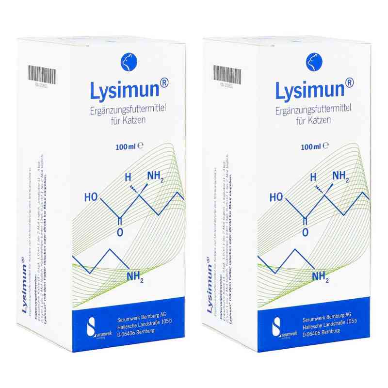 Lysimun Ergänzungsfutterm für Katzen 2x100 ml von Serumwerk Bernburg AG PZN 08105780