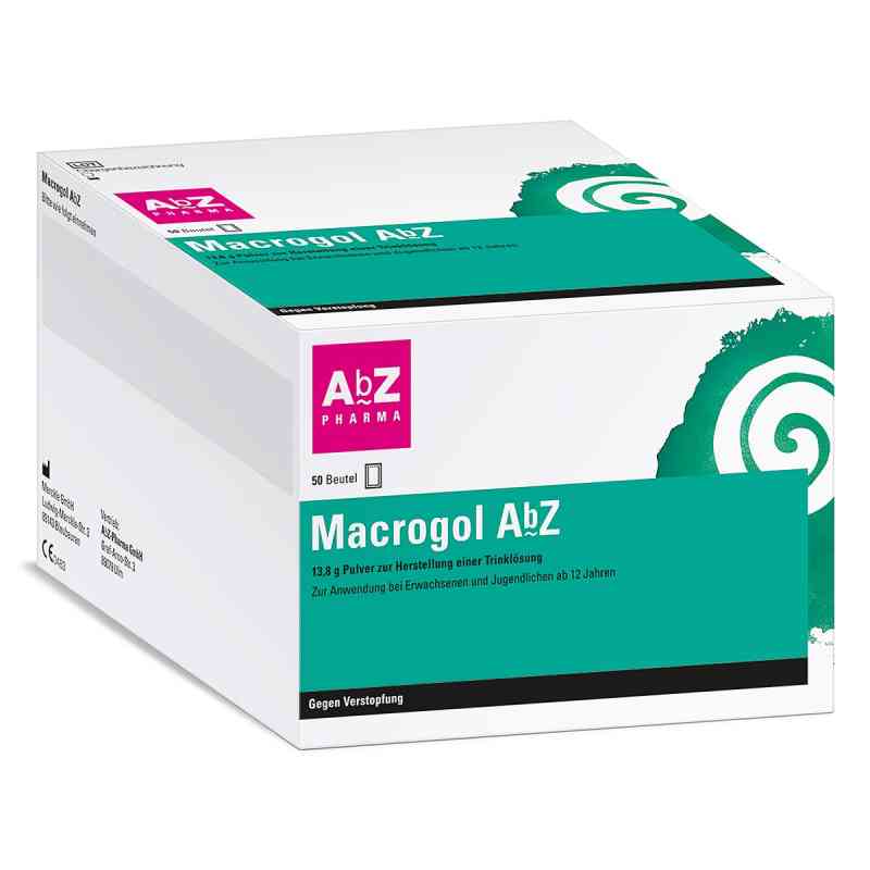Macrogol AbZ Pulver zur, zum Herst.e.Lsg.z.Einneh. 50 stk von AbZ Pharma GmbH PZN 10398914