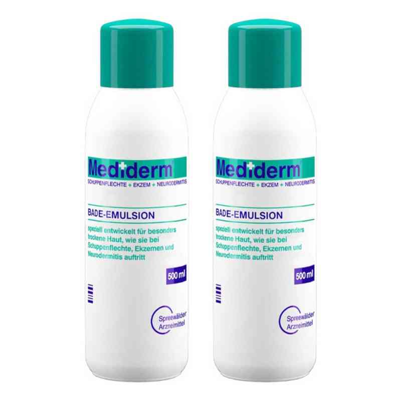 Mediderm Bade-Emulsion 2x500 ml von Spreewälder Arzneimittel GmbH PZN 08103284